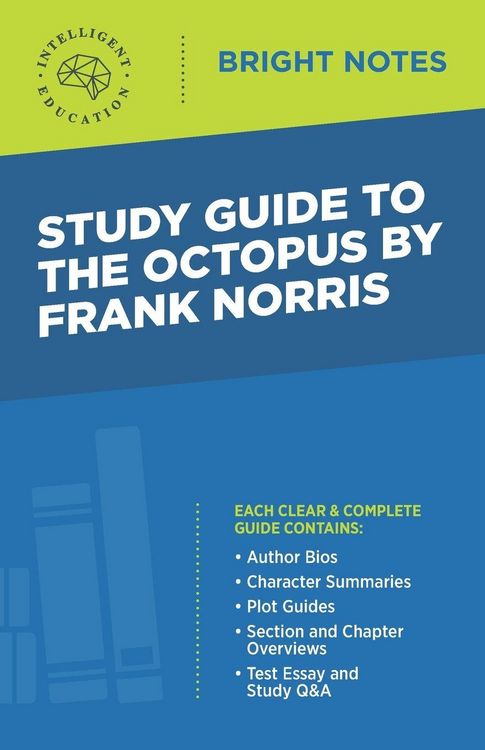 Produktbild: Study Guide to The Octopus by Frank Norris