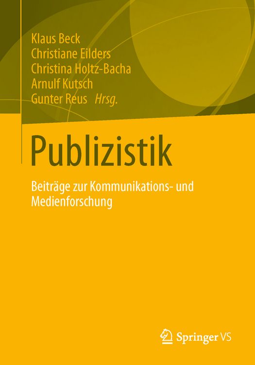 Produktbild: Publizistik