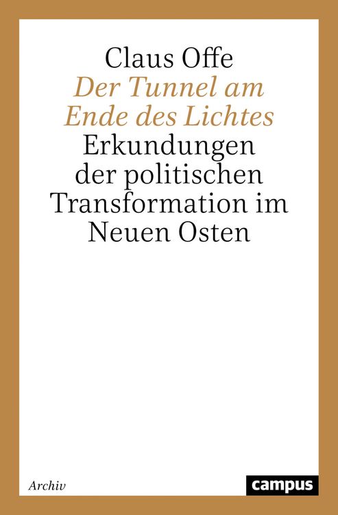Produktbild: Der Tunnel am Ende des Lichtes