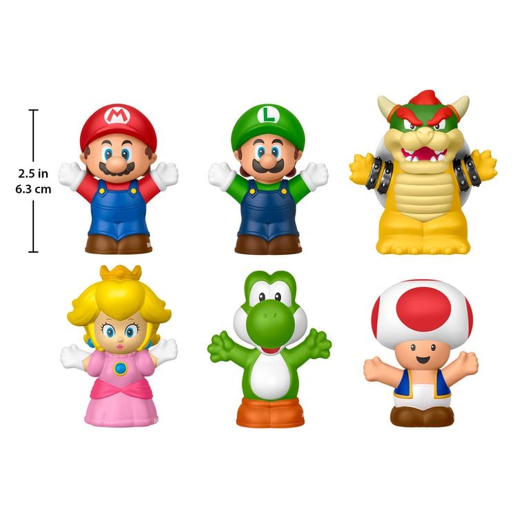 Produktbild: Fisher-Price Little People Super Mario Multipack