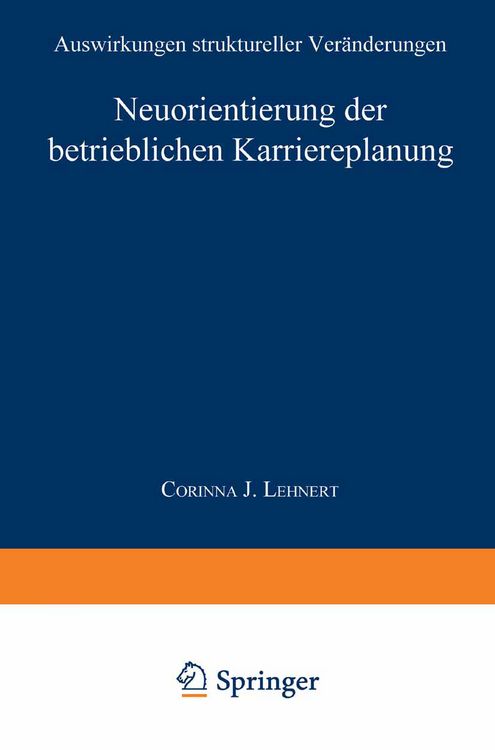 Produktbild: Neuorientierung der betrieblichen Karriereplanung