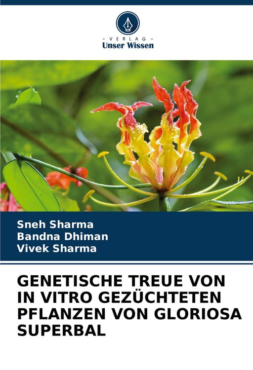 Produktbild: Genetische Treue von in Vitro Gez&uuml;chteten Pflanzen von Gloriosa Superbal