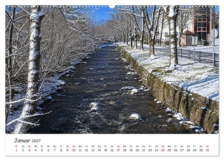 Produktbild: Hofheim Idylle am Tauns (Wandkalender 2027 DIN A2 quer), CALVENDO Monatskalender