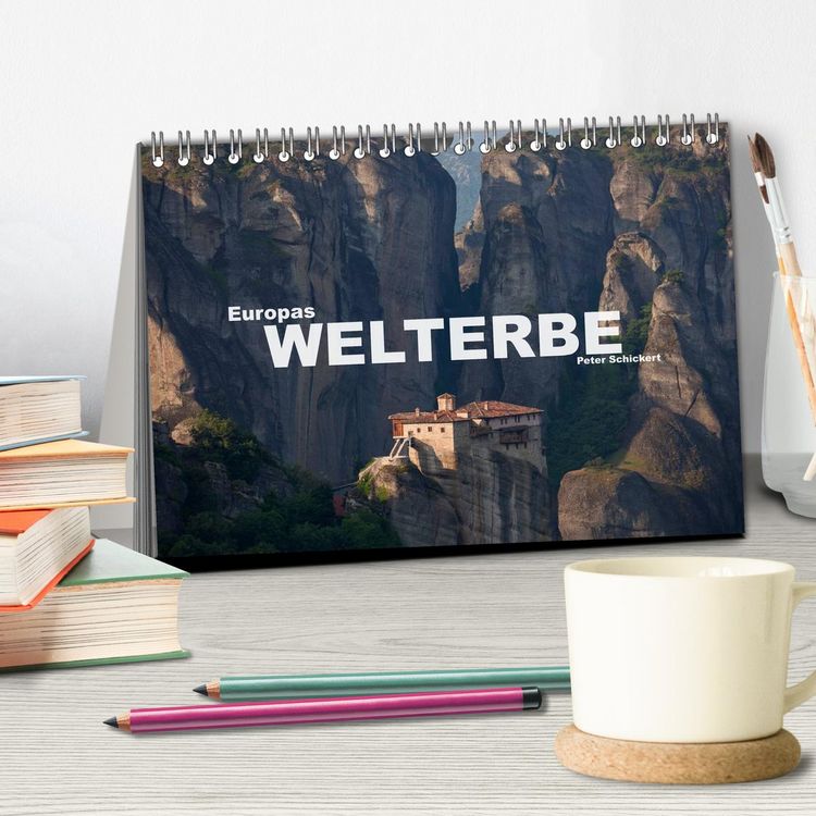 Produktbild: Europas Welterbe (Tischkalender 2026 DIN A5 quer), CALVENDO Monatskalender