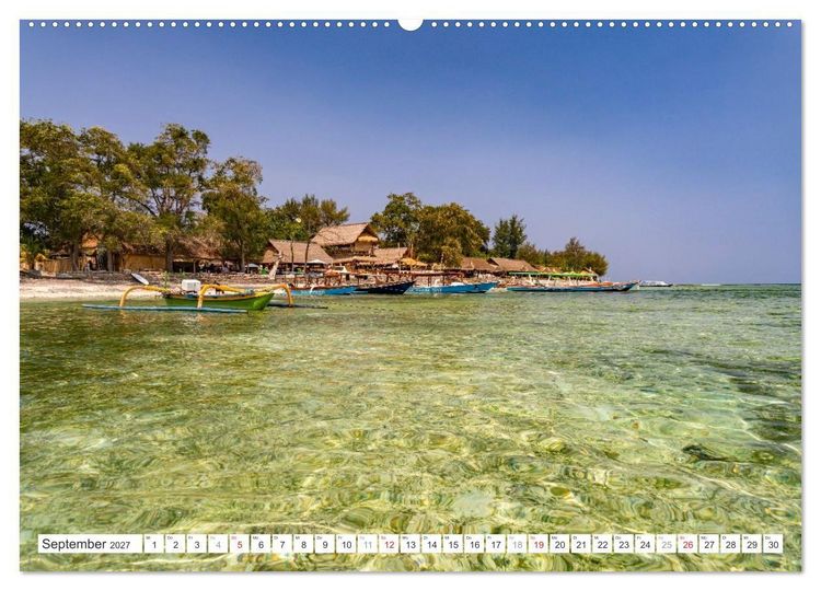 Produktbild: S&uuml;dostasien - Indonesien (Wandkalender 2027 DIN A2 quer), CALVENDO Monatskalender