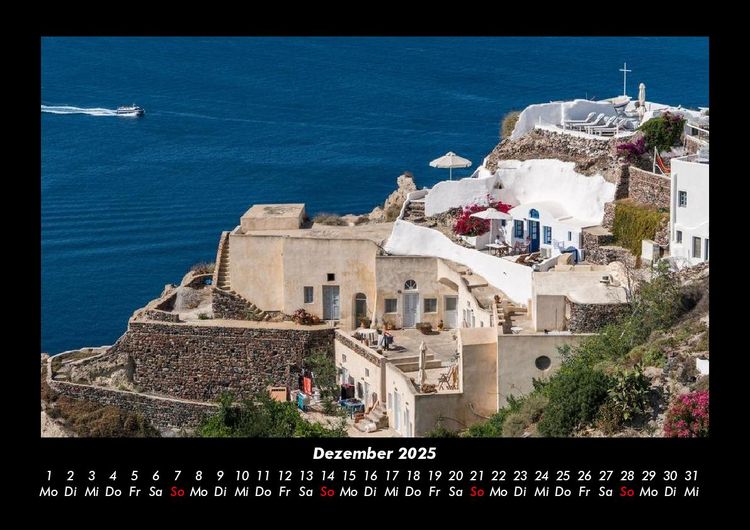 Produktbild: Landschaftskalender 2025 Fotokalender DIN A3