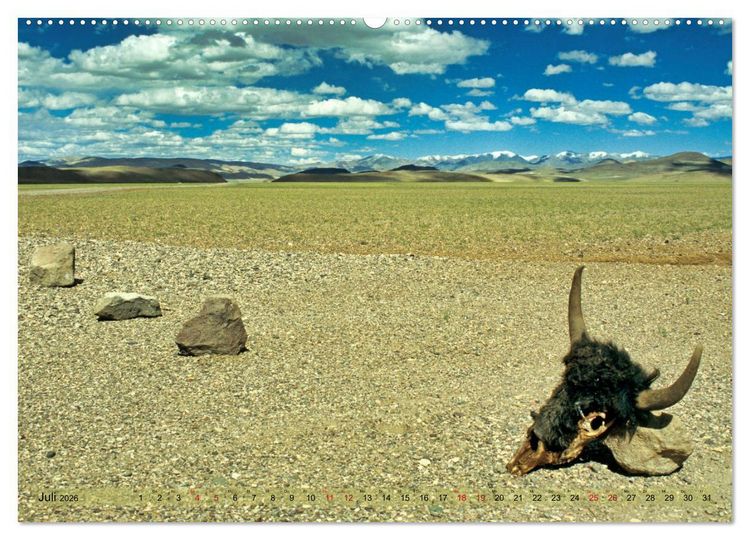 Produktbild: Tibet Das vergessene Land (Wandkalender 2026 DIN A2 quer), CALVENDO Monatskalender