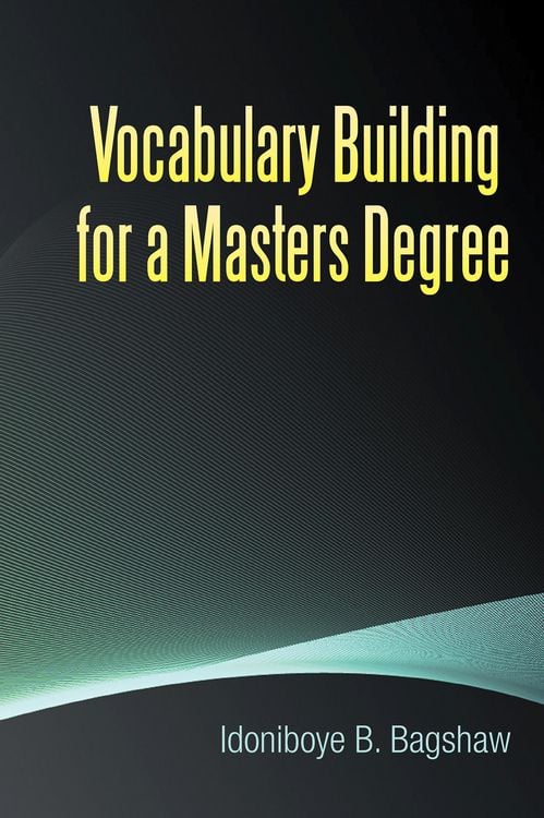 Produktbild: Vocabulary Building for a Masters Degree