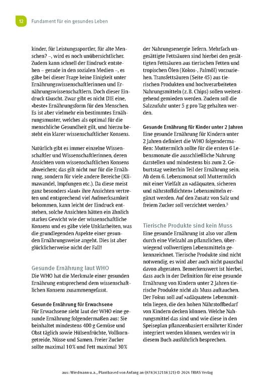 Produktbild: Plantbased von Anfang an: Baby & Kleinkind, Schwangerschaft & Stillzeit