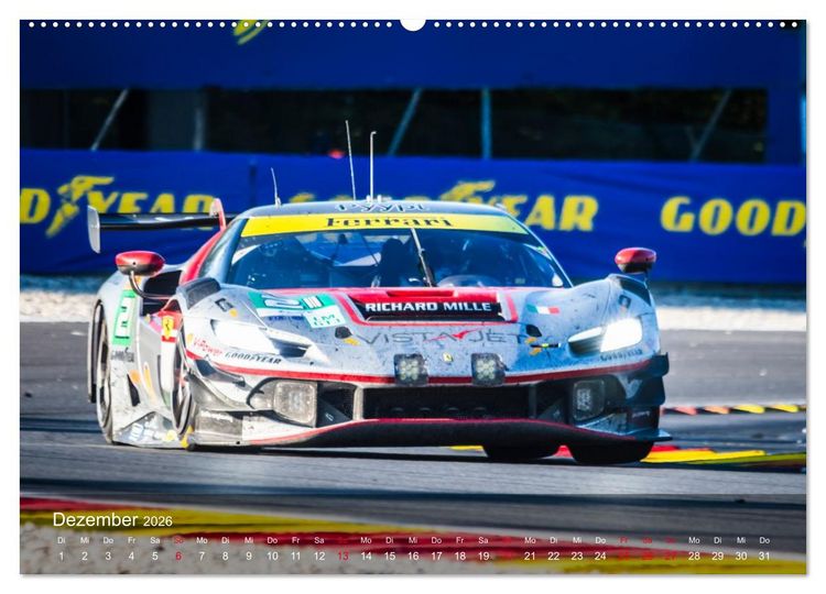 Produktbild: Motorsport aus Maranello (hochwertiger Premium Wandkalender 2026 DIN A2 quer), Kunstdruck in Hochglanz