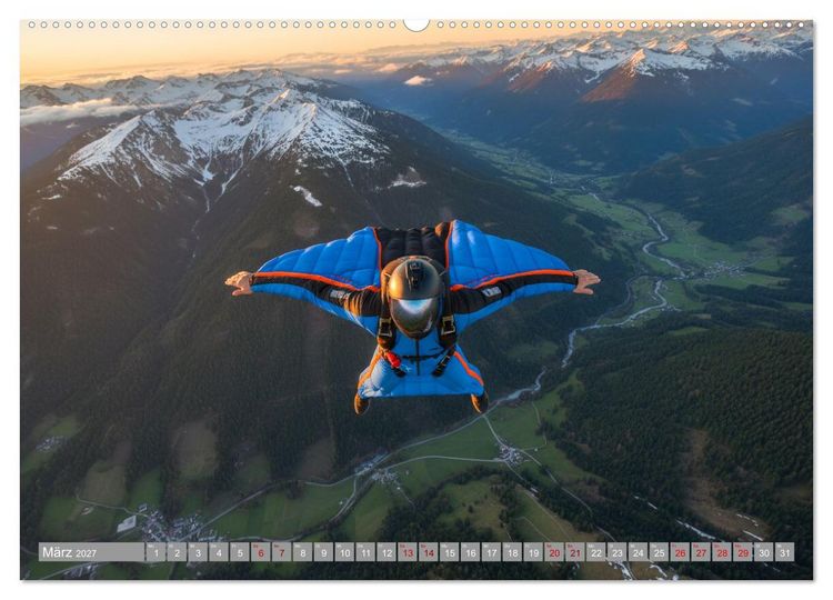 Produktbild: Luftspr&uuml;nge riskieren (Wandkalender 2027 DIN A2 quer), CALVENDO Monatskalender