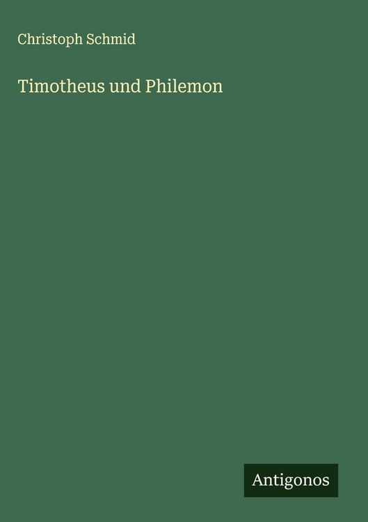 Produktbild: Timotheus und Philemon