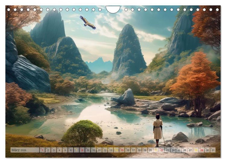 Produktbild: Was heute noch wie ein M&auml;rchen klingt ... (Wandkalender 2026 DIN A4 quer), CALVENDO Monatskalender