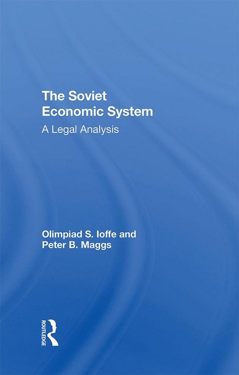 Produktbild: The Soviet Economic System