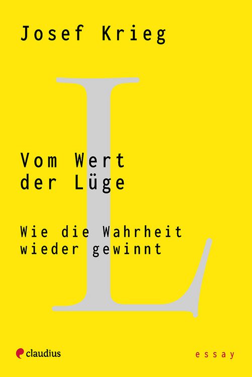 Produktbild: Vom Wert der L&uuml;ge