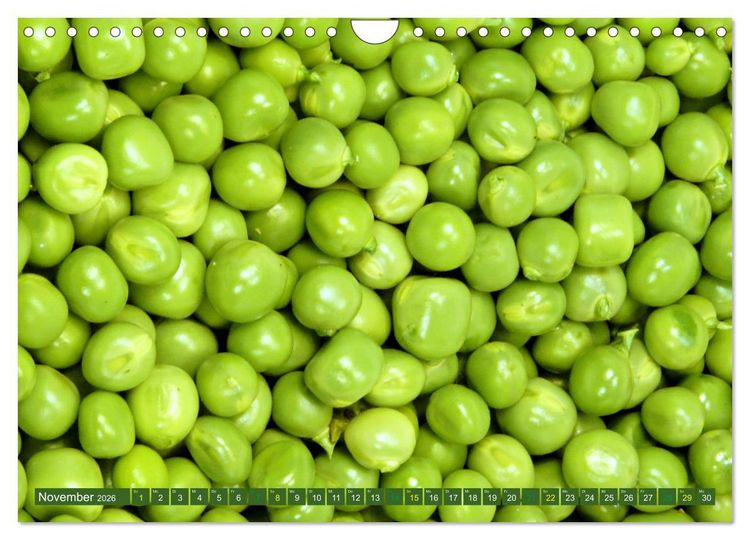 Produktbild: GR&Uuml;N - Gem&uuml;se und Obst - Knackig und Frisch (Wandkalender 2026 DIN A4 quer), CALVENDO Monatskalender