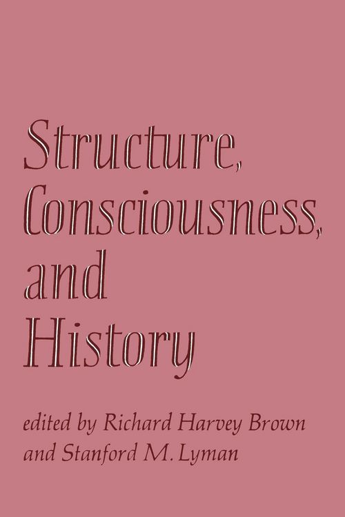 Produktbild: Structure, Consciousness and History