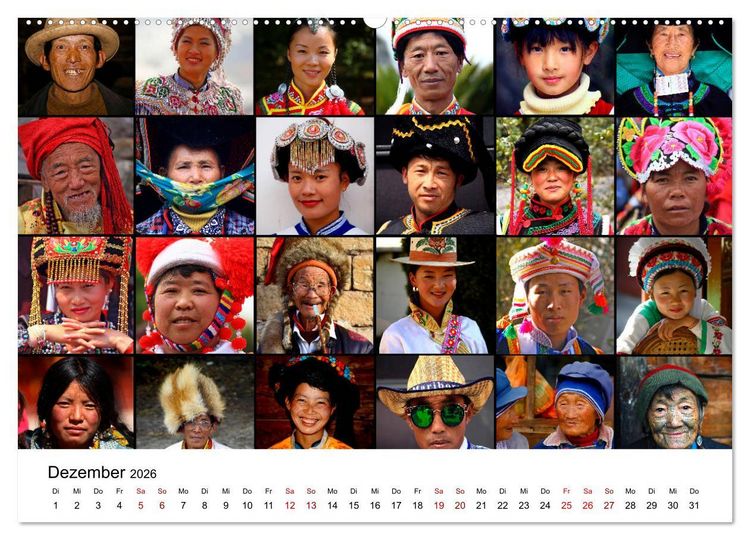 Produktbild: Wildes China (hochwertiger Premium Wandkalender 2026 DIN A2 quer), Kunstdruck in Hochglanz