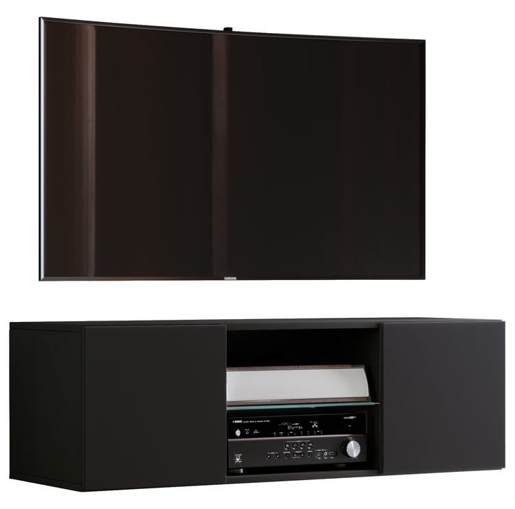 Produktbild: TV Wand H&auml;nge Lowboard Fernsehschrank Jusa 115
