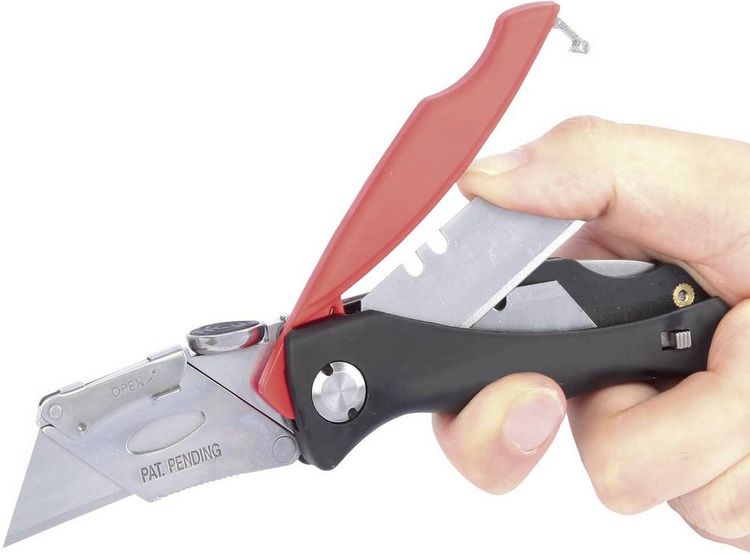 Produktbild: TOOLCRAFT 2299055 Universal-Faltmesser 1St.