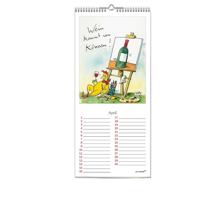 Produktbild: Geburtstagskalender Wein