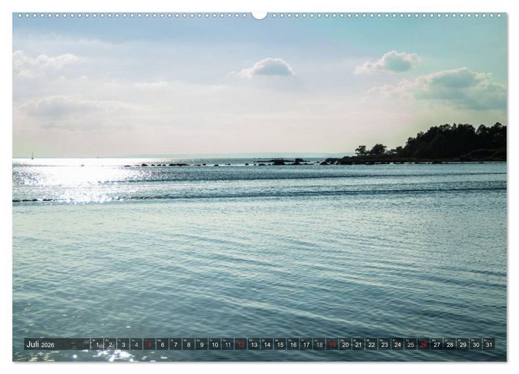 Produktbild: Feng Shui Farben - Element Wasser (hochwertiger Premium Wandkalender 2026 DIN A2 quer), Kunstdruck in Hochglanz