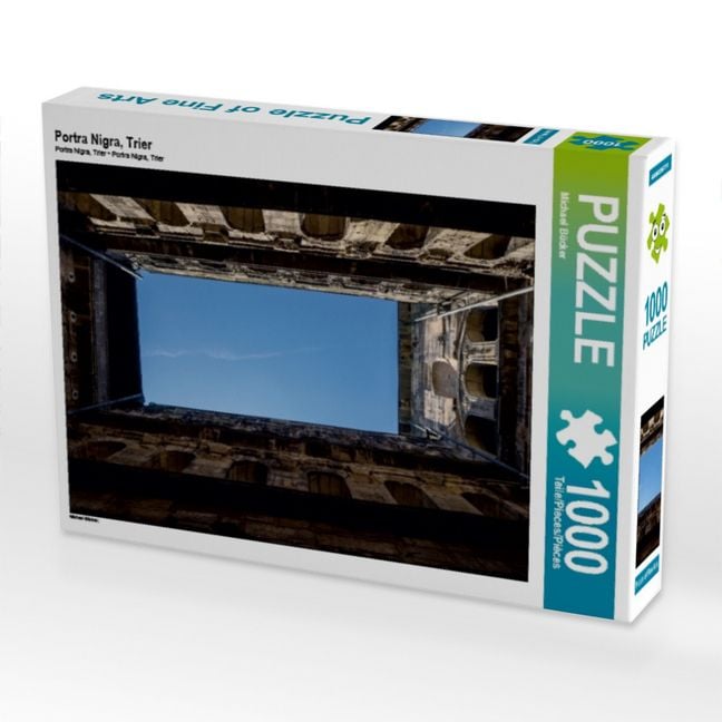 Produktbild: CALVENDO Puzzle Portra Nigra, Trier | 1000 Teile Lege-Gr&ouml;&szlig;e 64x48cm Foto-Puzzle f&uuml;r gl&uuml;ckliche Stunden