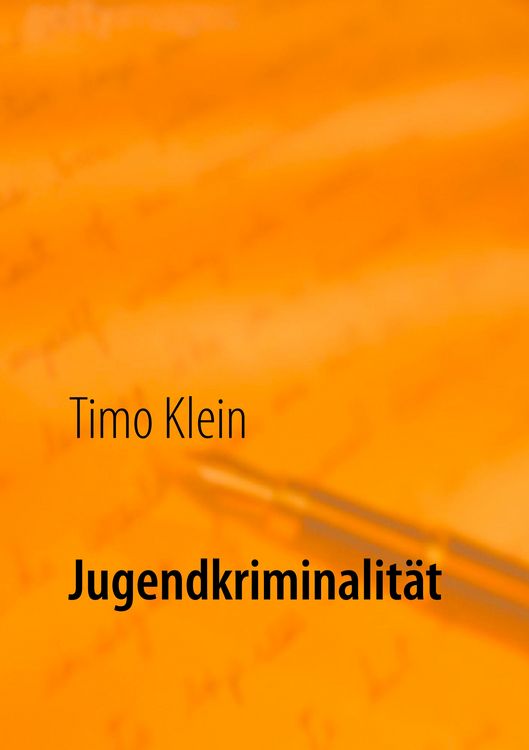 Produktbild: Jugendkriminalität