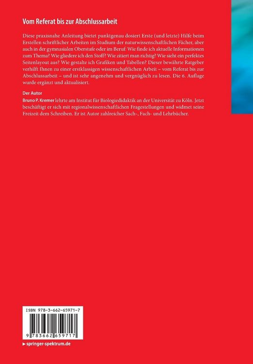 Produktbild: Vom Referat bis zur Abschlussarbeit