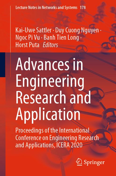 Produktbild: Advances in Engineering Research and Application