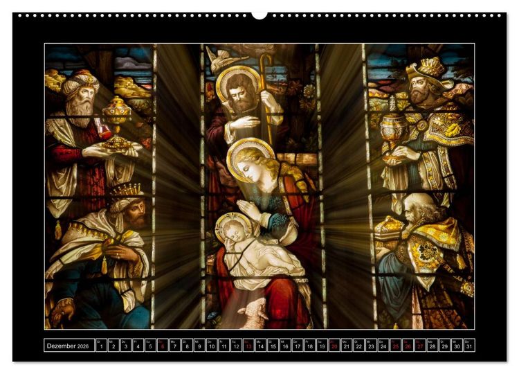 Produktbild: IRLAND - Fenster des Glaubens (hochwertiger Premium Wandkalender 2026 DIN A2 quer), Kunstdruck in Hochglanz