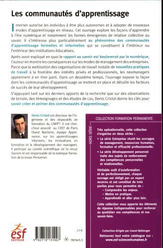 Produktbild: Les communaut&eacute;s d'apprentissage