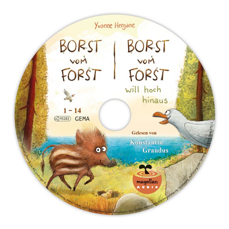 Produktbild: Borst vom Forst (Audio-CD)