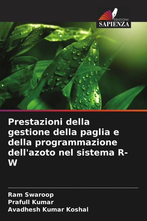 Produktbild: Prestazioni della gestione della paglia e della programmazione dell'azoto nel sistema R-W