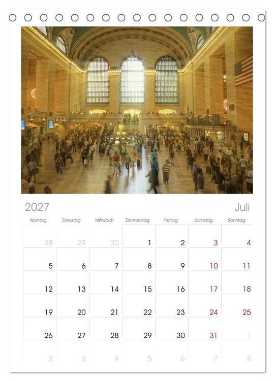 Produktbild: Tischplaner 2027 - New York Shoots (A5 Tischkalender zum Aufstellen) CALVENDO