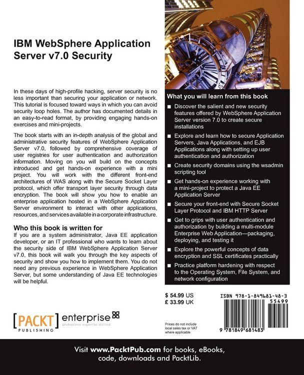 Produktbild: IBM Websphere Application Server V7.0 Security