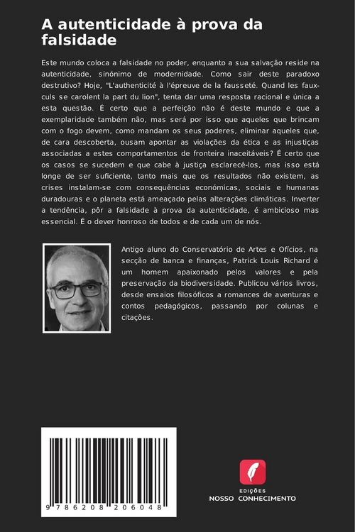 Produktbild: A autenticidade &agrave; prova da falsidade
