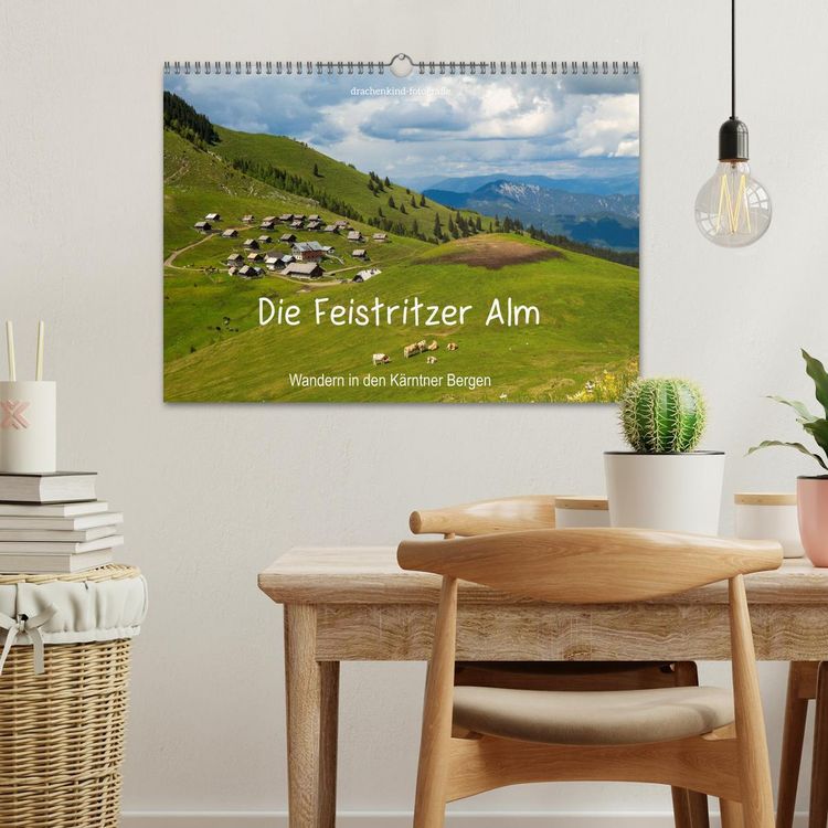 Produktbild: Die Feistritzer Alm - Wandern in den K&auml;rntner Bergen (Wandkalender 2026 DIN A3 quer), CALVENDO Monatskalender