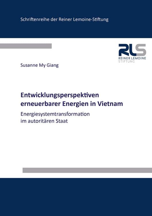 Produktbild: Entwicklungsperspektiven erneuerbarer Energien in Vietnam