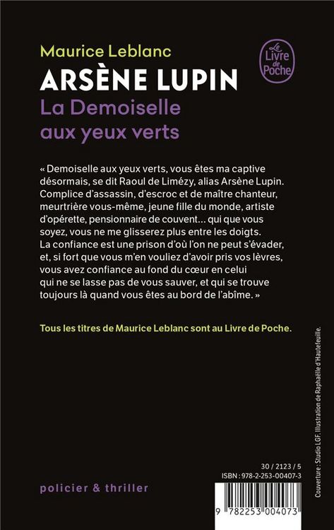 Produktbild: Fre-Demoiselle Aux Yeux Verts