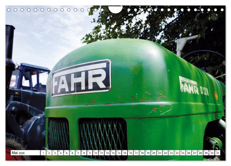 Produktbild: Traktoren und Schlepper (Wandkalender 2026 DIN A4 quer), CALVENDO Monatskalender