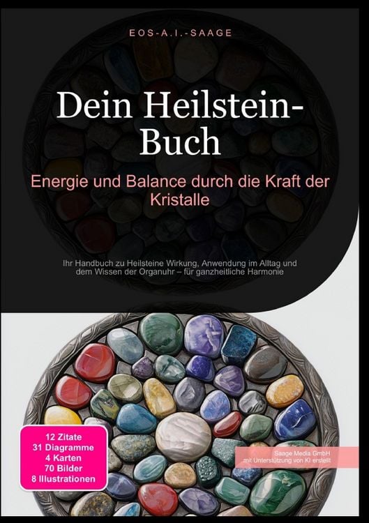 Produktbild: Dein Heilstein-Buch: Energie und Balance durch die Kraft der Kristalle