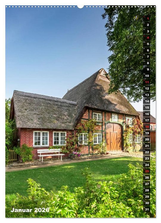 Produktbild: HOLSTEINISCHE SCHWEIZ Sommeridylle (Wandkalender 2026 DIN A2 hoch), CALVENDO Monatskalender