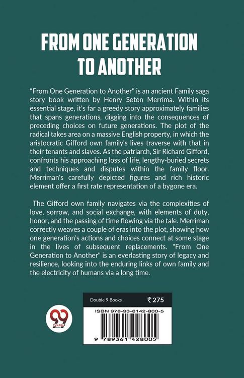 Produktbild: From One Generation to Another