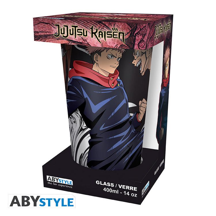 Produktbild: JUJUTSU KAISEN - Large Glass - - Itadori vs Sukuna -