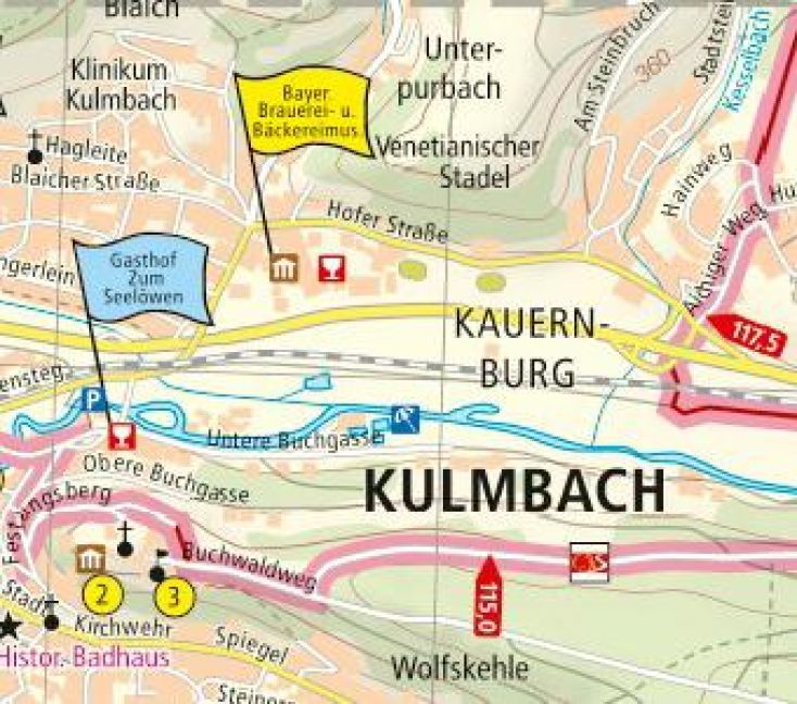 Produktbild: Frankenwaldsteig Wanderkarte