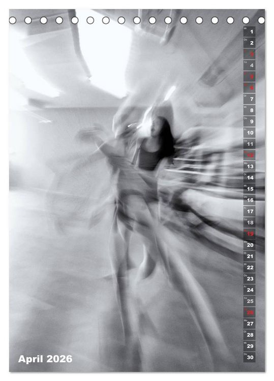 Produktbild: TANZ! (Tischkalender 2026 DIN A5 hoch), CALVENDO Monatskalender