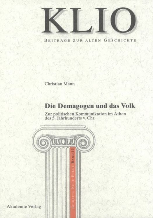 Produktbild: Die Demagogen und das Volk