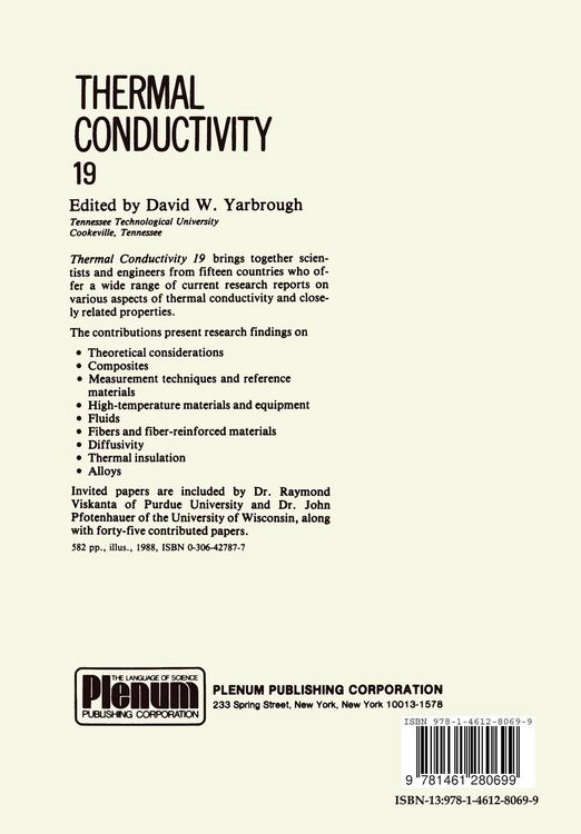 Produktbild: Thermal Conductivity 20
