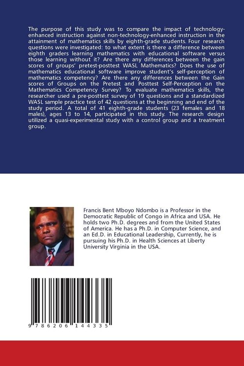 Produktbild: TECHNOLOGY-ENHANCED INSTRUCTION UPON MATHEMATICS SKILLS ATTAINMENT